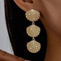 Metal Shell Artistic Minimalist Ear Cuff