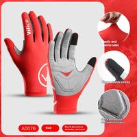 Spring And Summer Outdoor Mountain Bike Riding Gloves Thin Shock Absorption