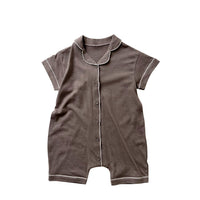 Baby Summer Open-chest Crawl Suit