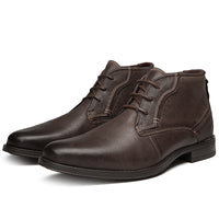 High-top Shoes British Gentleman First Layer Cowhide Men's Boots