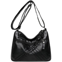 Middle-aged And Elderly Crossbody Small Bag Soft Leather Mother-in-law Crossbody Shoulder Bag Elegant