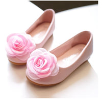 Korean Style Girl Flower PU Leather Shoes