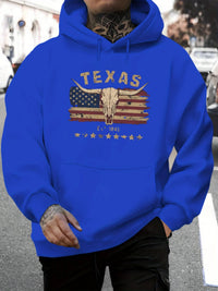 Men's Autumn And Winter Casual Loose Hooded Sweatshirt With