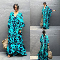 Womens Rayon Drawstring Resort Beach Dress