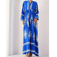 Womens Casual Long Sleeves Minimalist Dress