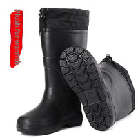 Men's Lightweight Labor Protection Pure Long Rain Boots