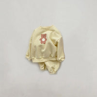Baby Bear Print Casual Boys And Girls