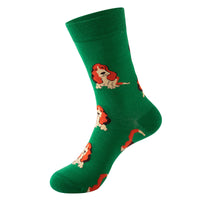 Mid-calf Cotton Animal-themed Socks For Women