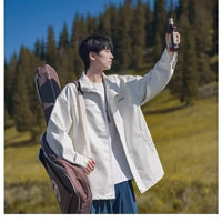 Men's Retro Casual Fashionable Loose Coat