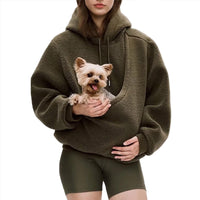 New Women's Loose Plaid Pullover Fleece Sweatshirt