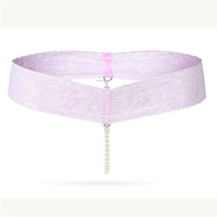 Women's Open Pearl T-shaped T-shaped Panties