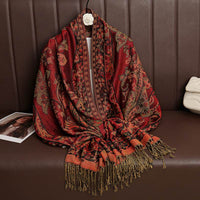 Jacquard Outerwear Women's Shawl Spring And Summer