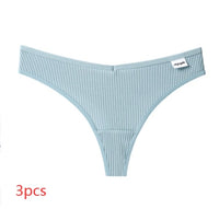 New Japanese Threaded Cotton Underwear Women's Breathable Low-waist  Seamless Cotton Girls Narrow-side Briefs Students