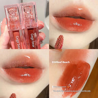 Rich Moist Ice Transparent Lip Lacquer Water Light Mirror