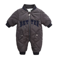 Letter Embroidery Children's Baseball Uniform Fleece Thickening