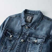 Plus Size Men's Denim Clothes Jacket Coat