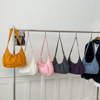 Designer-style Plaid Drawstring Bag With Hanging Buckle Cheerful Vibe Can Be Worn As A Shoulder Bag Or Crossbody Bag