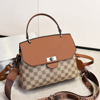 Fashion Versatile Color-block Women's Shoulder Bag