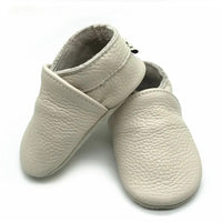 Baby Soft Bottom Solid Color Calf Leather Shoes Toddler Shoes