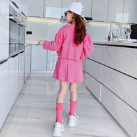 Two-piece Blouse Slim Wrap Skirt Short Skirt