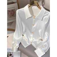 French Style Temperament Top Women's Autumn Light Luxury High-end Sense