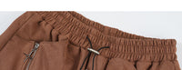 Zipper Design Sense Harem Shorts Loose Men