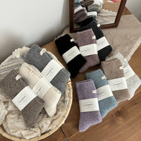 Warm Japanese-style Wool Socks For Women