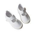 Boys And Girls Canvas White Sneakers Baby Soft Sole Indoor Shoes