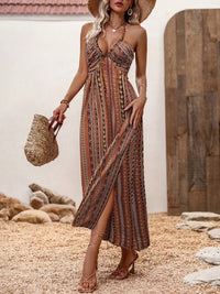 Women's Fashion Casual Printing Sling Dress