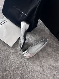 Women's Slip-on Flat Bottom Split Toe Pumps