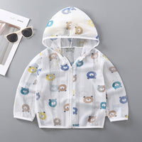Children's Sun Protection Clothing Outdoor Breathable Lightweight Coat