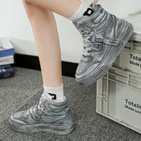 Fashion High-top Unisex Thick-soled Platform Sneakers