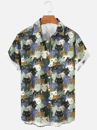 Plus Size 3D Shirt Hot Sale Series 3D Digital Printing Hawaiian Shirt