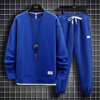 Leisure Sports Long Sleeve Trousers Suit