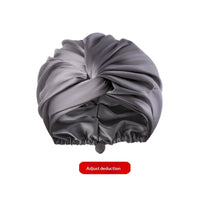 Silk-like Fabric Stretch Satin And Ice Sleep Caps