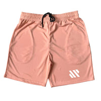 Metal Silk Fabric Sports Shorts Running Loose