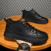Men's Autumn Winter Fleece-Lined Warm Sneakers