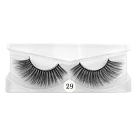 Multi-layer 3d False Eyelashes 1 Pair Set, Natural Volume