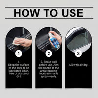 Car Window Lubricant