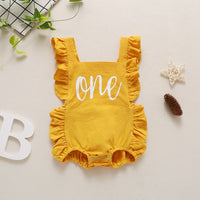 Infant Multicolor Bellyband Jumpsuit Romper
