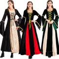 Medieval Retro Performance Costume Irish Costume Velvet Dress