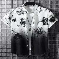 Hawaii Beach 3D Printed Shirt Short Sleeve