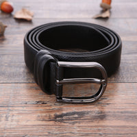 European And American Fashion Men's Business Belt New Creative Gifts Belt Laser Logo Factory Wholesale