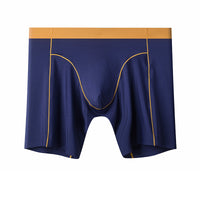 Men's Ice Silk Lengthened Sports Wear-resistant Pants Antibacterial Seamless Underwear