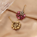Fairy Flower Zircon-like Jeweled Earrings