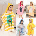 Cotton Children's Hooded Cloak Cape Cute Cartoon
