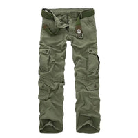 Men's Overalls With Multiple Pockets Loose And Wear-resistant Casual