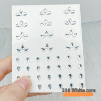 Comes With Sticky Pearl Stick-on Crystals Transparent Photo Shoot