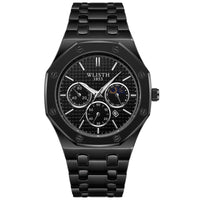 Women's Watch Luminous Steel Strap Calendar