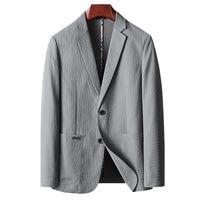 Young And Middle-aged Solid Color Thin Non-ironing Coat